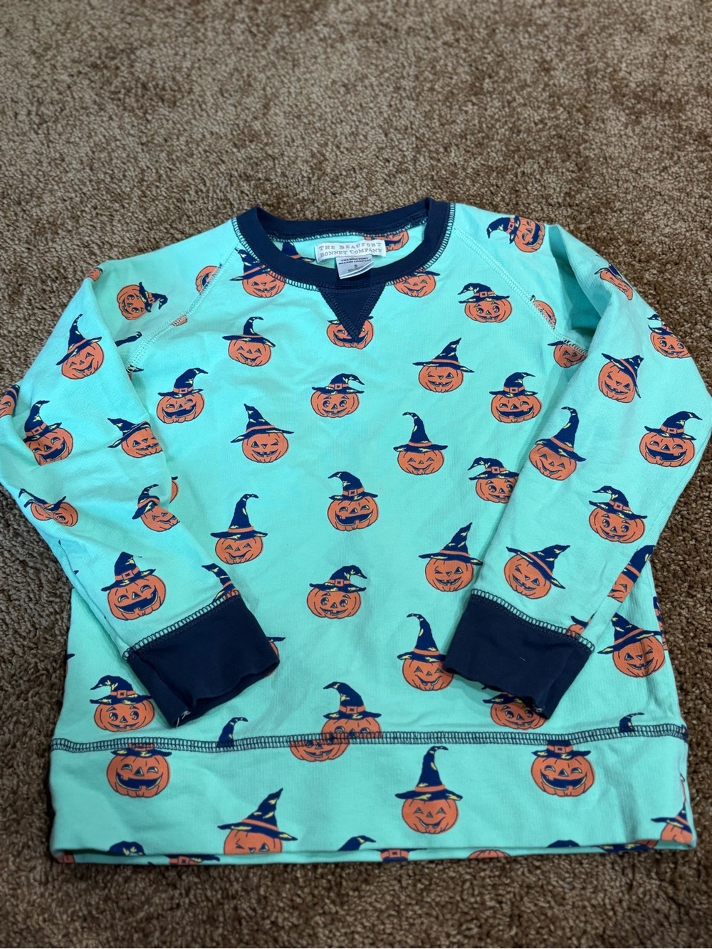 TBBC Olde Jolly Jack O Lantern Cassidy Crewneck 5T